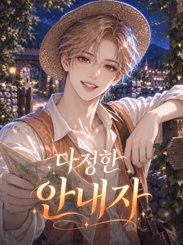 다정한 안내자 캐릭터 그림